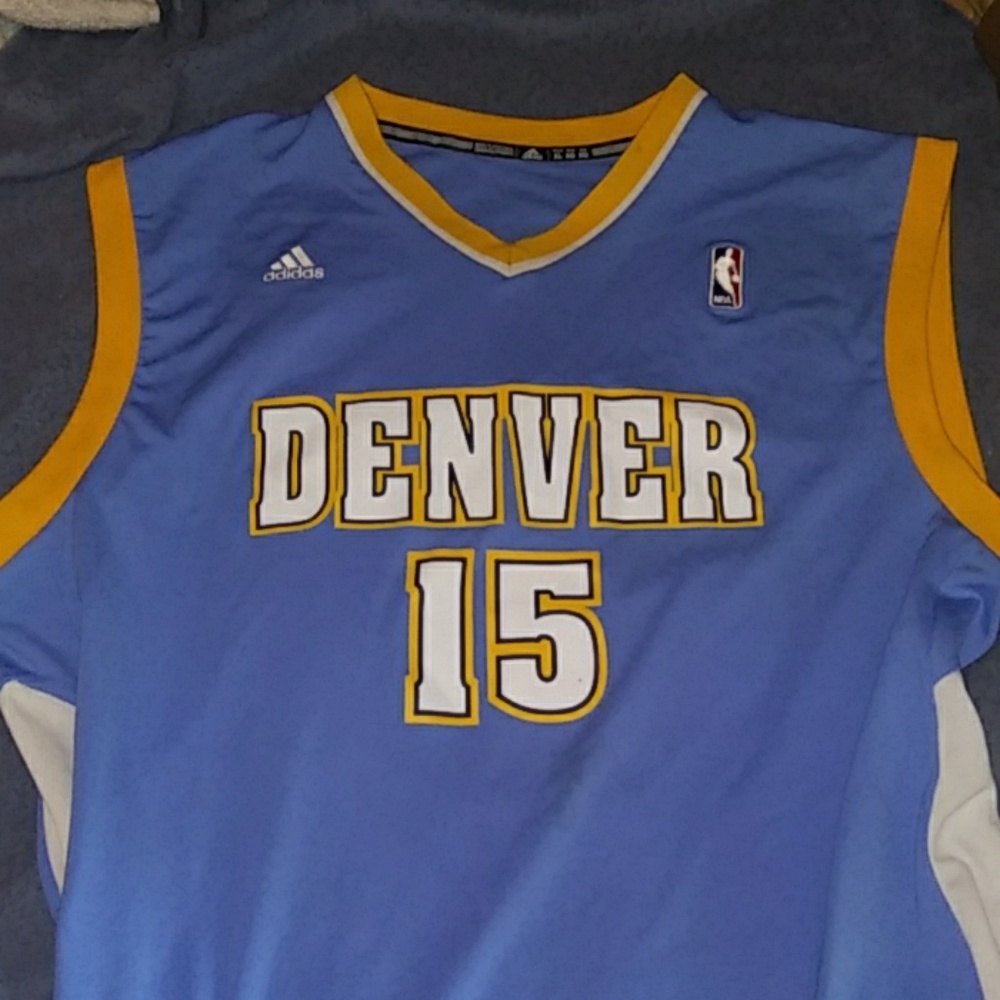 Throwback Carmelo Anthony nuggets jersey